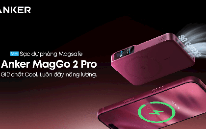 Pin dự phòng "mát lạnh" của Anker ra mắt: Sạc 50% pin trong 25 phút, "hạ hỏa" ở mức 36°C