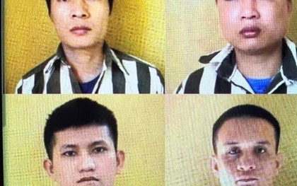 Công an kêu gọi hỗ trợ truy bắt 4 phạm nhân trốn trại: Người dân tuyệt đối không tự ý tiếp cận, truy đuổi