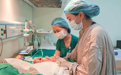Khối u 10cm chèn khí quản, mẹ ung thư gồng mình giành giật sự sống cho con