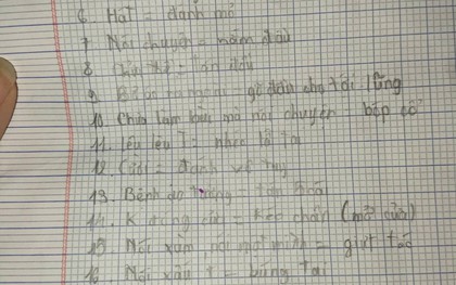 Bảng "luật lệ" học sinh lớp 5 gửi bạn khiến nhiều cha mẹ Việt hốt hoảng: Mới tiểu học đã thế này sao?