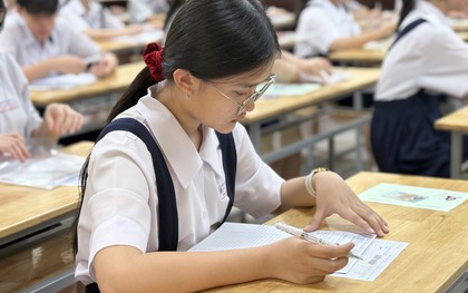 Học sinh cuối cấp kiểm tra bằng đề chung, giáo viên nói gì?
