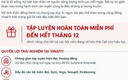 Cuộc đua "giải cứu" hội viên California Fitness & Yoga: Nhiều phòng tập tuyên bố hỗ trợ, có nơi miễn phí đến hết tháng 12