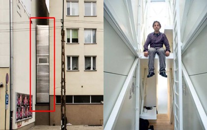 Cận cảnh bên trong căn nhà mỏng nhất thế giới: Nhìn là muốn dọn vào ở