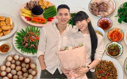 Mâm cơm nhà của Phó Giám đốc làm MC Ai Là Triệu Phú và cô đồng nghiệp