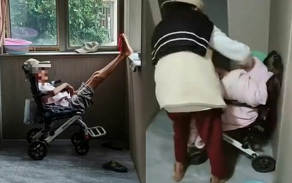 Cụ bà 90 tuổi co ro trên xe lăn sống ngoài hành lang chung cư gần 1 năm, lời giải thích của con gái lớn gây phẫn nộ