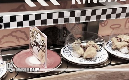 Thực khách hét lên khi thấy chuột chạy loạn trên băng chuyền sushi