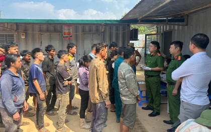 Công an kiểm tra 88 người ở công ty bê tông, công trình trường mầm non,...