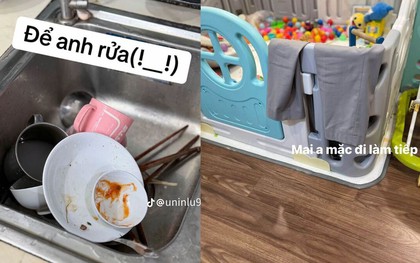 Trào lưu 'bóc phốt dự án ma' của những ông chồng vừa lười vừa bừa bộn