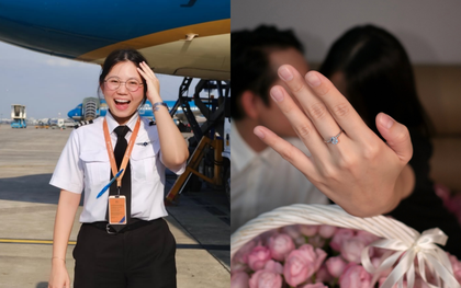 Nữ cơ phó nổi tiếng SN 1996 bất ngờ thông báo được cầu hôn, danh tính chồng sắp cưới gây chú ý