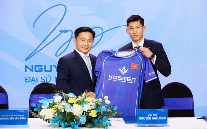Kosmen công bố cầu thủ Hai Long trở thành đại sứ thương hiệu
