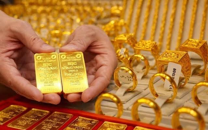 Giá vàng miếng, vàng nhẫn trơn chiều 4/10 tại SJC, DOJI, PNJ, Bảo Tín Minh Châu
