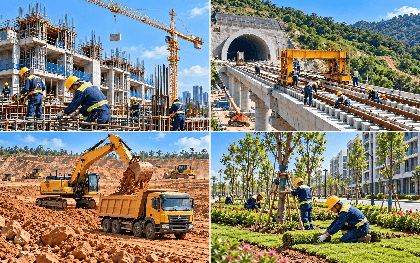 Dòng người đổ về hệ sinh thái nhà thầu của tỷ phú Phạm Nhật Vượng: VinCons hướng tới 200.000 công nhân, SGC và VinAlpha tuyển 4 vạn nhân sự, nhiều vị trí lương 65 triệu đồng/tháng