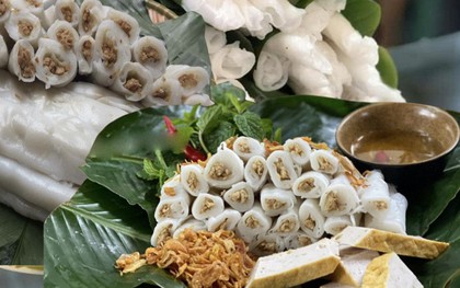 Việt Nam có loại bánh cuốn cầm tay không dính, lá dày gấp mấy lần kiểu Thanh Trì, chỉ nhà có điều kiện mới được ăn