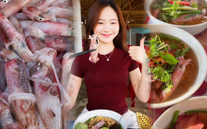 Việt Nam có làng chài bán loại mực chết là mất giá, nửa triệu đồng một kg mà người dân vẫn vô tư ăn với mì tôm