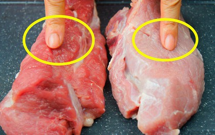 Lời khuyên đến tất cả những người hay mua thịt lợn khi đi chợ