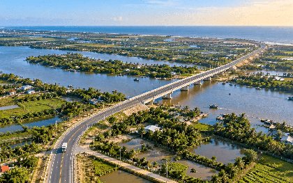 Một tỉnh miền Tây sắp có tuyến đường hành lang ven biển dài 60km, vốn đầu tư hơn 9.000 tỷ đồng