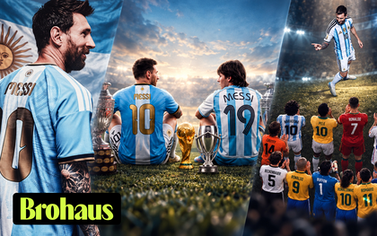 Là đàn ông, không nên tự nói nhiều về bản thân, hãy nhìn Messi đấy