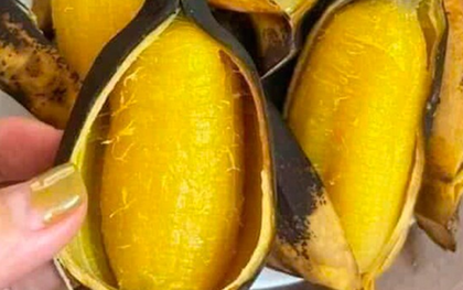 Việt Nam có loại chuối "lạ", phải luộc chín mới ăn được, cứ ra chợ là thấy