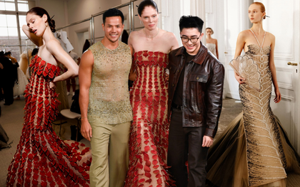 Siêu mẫu số 1 thế giới gật đầu làm vedette, cổ vũ NTK người Việt đầu tiên làm nên kỳ tích: "Lịch sử đã được viết nên!"