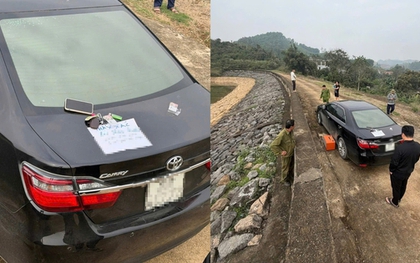 Người đàn ông có biểu hiện bất thường để xe ô tô, điện thoại bên hồ với tờ giấy "tuyệt mệnh"