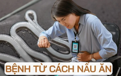 Người phụ nữ 32 tuổi không ăn đồ sống nhưng thải ra ký sinh trùng dài 3 mét: Bác sĩ chỉ ra 1 thói quen nấu ăn gây họa