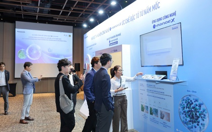 Công nghệ nanoe™ X thế hệ 3 ức chế 90% độc tố từ nấm mốc trong 5 phút từ Panasonic