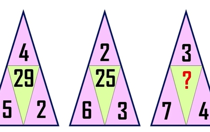 Câu đố Toán học gây tranh cãi, bạn có tìm ra quy luật?