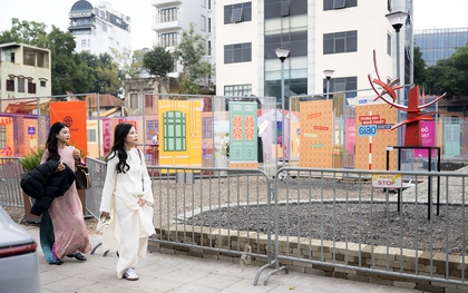 Cảnh tượng bất ngờ trước không gian mới công viên phía Đông hồ Gươm