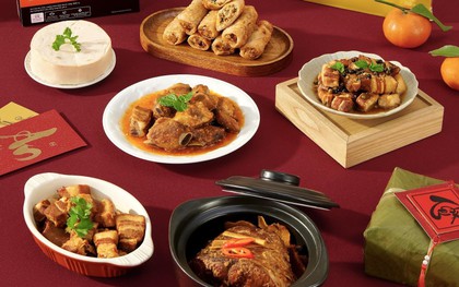 Nàng dâu hiện đại ghi điểm nhờ mâm cơm Tết hấp dẫn, đủ đầy, chuẩn bị cực nhanh gọn