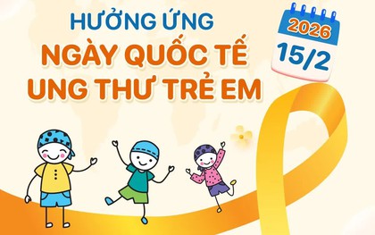 Ngày Quốc tế Ung thư trẻ em 15/2: Nhận thức đúng - Phát hiện sớm - Điều trị kịp thời