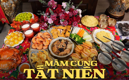 Mâm cúng Tất niên: Không cần mâm cao cỗ đầy, chỉ cần chuẩn những món này là may mắn, bình an trọn cả năm!