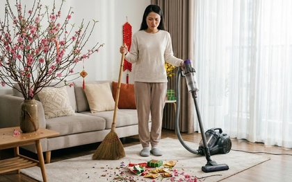 Kiêng quét nhà mùng 1 Tết: Có được dùng máy hút bụi thay thế? Chị em đọc ngay!