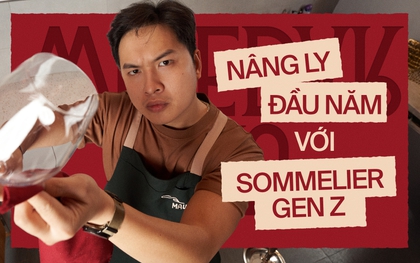 Chúc rượu giao thừa cùng Sommelier GenZ "của hiếm" Hà Nội: "Năm mới là chai vang lạ, đừng sợ vị chát, hãy mạnh dạn nếm thử đi"