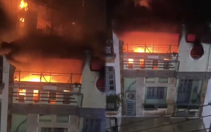 Hỏa hoạn bùng phát tại căn nhà 3 tầng tại TP.HCM, 4 người kịp thoát nạn