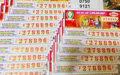 Bất ngờ với 3 giải độc đắc của xổ số miền Nam ngày mùng 1 Tết