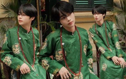 Nam thần trong nhóm nhạc Hàn Quốc tung ngay bộ ảnh áo dài đón Tết, hoá ra vì lý do đặc biệt!