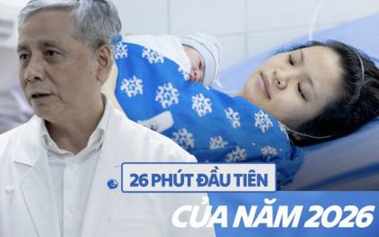 Buổi trò chuyện đặc biệt với một bác sĩ trong 26 phút đầu năm mới: 4 em bé cất tiếng khóc và những người không được phép mệt mỏi