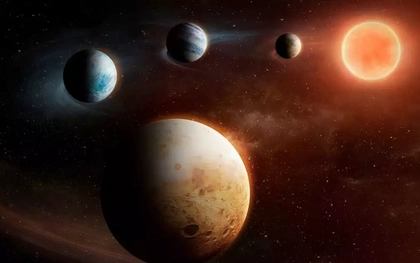 Các nhà thiên văn học bối rối với hệ hành tinh ‘lộn trong ra ngoài’