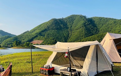 Những điểm cắm trại lý tưởng quanh Hà Nội dịp Tết