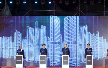 Tổng Bí thư Tô Lâm dự lễ khởi công dự án Khu đô thị đa mục tiêu tại Hà Nội