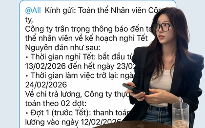 Bức ảnh phát ra tiếng khóc của người đi làm: Nghỉ Tết với nửa tháng lương!