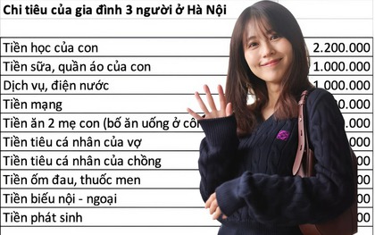 Thu nhập 63 triệu, gia đình Hà Nội tiêu 16 triệu/tháng: Bị mỉa mai hà tiện, nhưng khi biết lý do ai cũng câm nín
