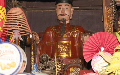 Chiêm ngưỡng những pho tượng cổ độc đáo trong đền thờ danh tướng Yết Kiêu