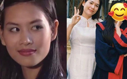 Con gái của "Nguyệt thảo mai" không ngờ đã trổ mã xinh đẹp thế này: Mẹ nói 1 câu đủ thấy được dạy quá khéo!