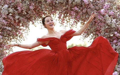 Ngắm nhan sắc rạng rỡ của kiện tướng Đặng Thu Hương - bạn nhảy cùng Phan Hiển giành 3 HCV SEA Games