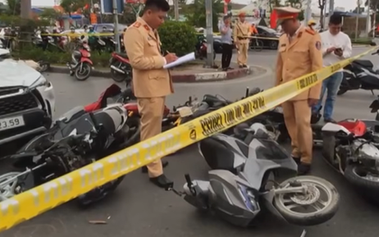 Vụ ô tô tông liên hoàn 12 xe máy: Kết quả kiểm tra nồng độ cồn, ma tuý của tài xế