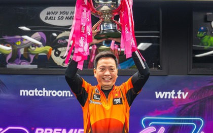 Dương Quốc Hoàng nhận bao nhiêu tiền thưởng khi tạo kỳ tích lịch sử vô địch Premier League Pool 2026?