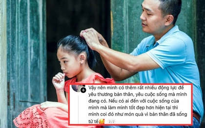 Lời dặn con thấm thía gây chú ý đầu năm 2026: "Bố bị dị tật ở mắt nhưng bố chưa bao giờ để con bố phải khổ vì ai cả!"