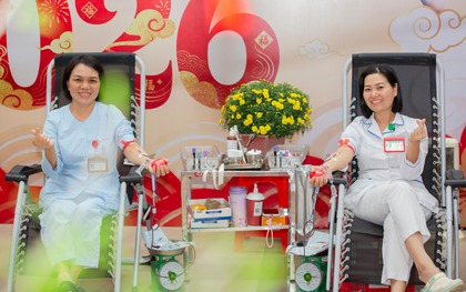 Những ngày đầu năm ấm áp ở Viện Huyết học - Truyền máu trung ương