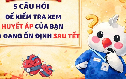 Trả lời nhanh 5 câu hỏi để kiểm tra huyết áp có ổn định sau Tết